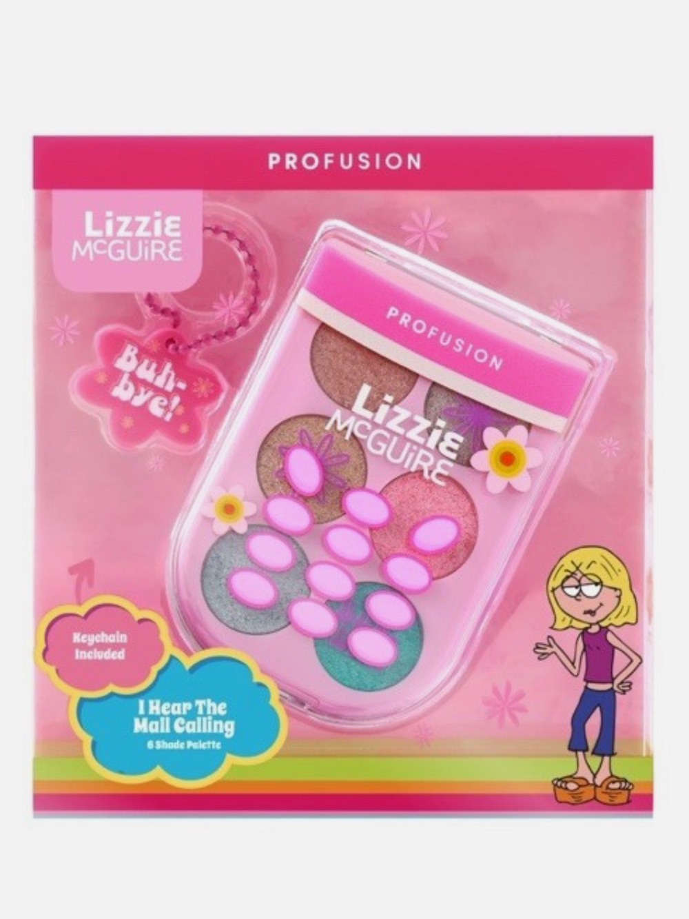 NOT FOR SALE Y2K Lizzie McGuire Profusion Cosmetics Flip Phone 6 Shade